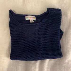 Blue Knit